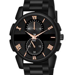 CSAMON Men Dial & Bracelet Style Straps Analogue Watch J16 BLK C9BLK New PU-image-42