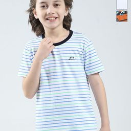 Monte Carlo Boys Typography Print Applique Regular Fit T-shirt-image-20