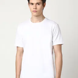 Stitch Hub Men Solid Round Neck Cotton T-shirt-picture-22
