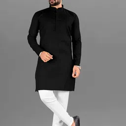 Attigo Men Regular Kurta with Pyjamas-picture-6
