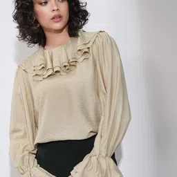 CHIC BY TOKYO TALKIES Extended Sleeves Top-29