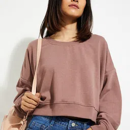 max Women Pullover Cotton Sweatshirt-image-61