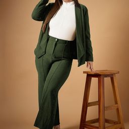 SASSAFRAS Curve Blazer With Trouser Co-Ords-image-123