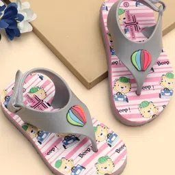 TOMSY CHOICE Kids-Unisex Pink EVA Flip Flops-image-69