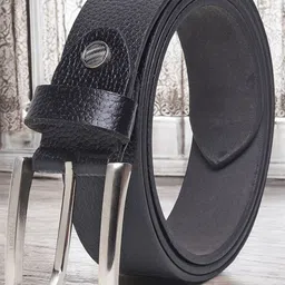 Metronaut Men Textured Leather Belt-image-83