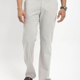 Indian Terrain Men Kansas Regular Fit Mid-Rise Formal Trouser-image-28