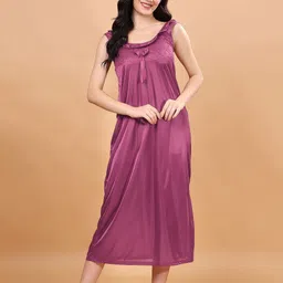 CHUI MUI Women Pack of 4 Maxi Nightdress-image-89