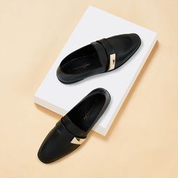 Forever Glam by Pantaloons Women Colourblocked PU Loafers-49