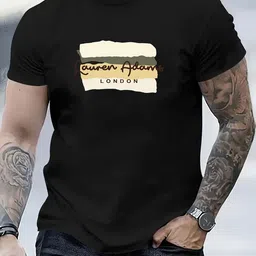 LAUREN ADAMS Typography Printed Pure Cotton T-Shirt-image-54