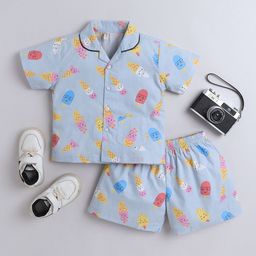 The Magic Wand Unisex Kids Printed Night suit-picture-37