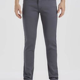 ROCKING SWAMY Men Solid Mid-Rise Slim Fit Regular Trousers-image-46