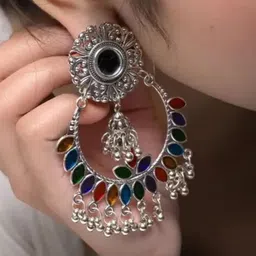 Dev Fashion Contemporary Chandbalis Earrings-49