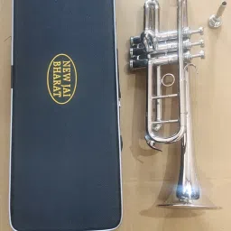trumpet bb nd(nadirali) model silver with hardcase Bb Trumpet-picture-18