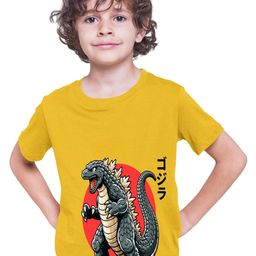 TeeSlix Kids Yellow Tshirts-image-130