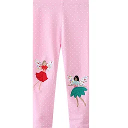 LULU & SKY Infant Girls Printed Mid-Rise Ankle-Length Leggings-image-57