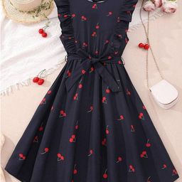 Miss & Chief Print Fit & Flare Maxi Dress-image-92