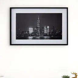 Home Centre Photomontage Elite Black & Grey Metal Wall Photo Frame-image-72