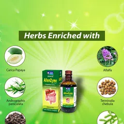 ALLEN Set Of 4 Allenzyme Syrup-250 ml  Each image 4