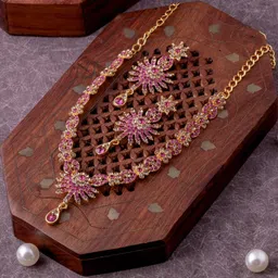 VATSALYA CREATION set of 3 Elegant jewellery set-image-1