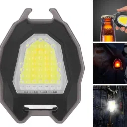 madhuram enterprise Mini Keychain Light with Cigarette Lighter, Cob Mini Keychain Light LED Lantern image 2