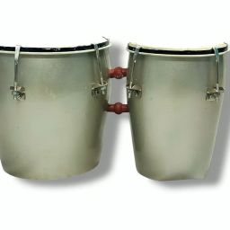 Premium Wooden Bongo Drums (Grey) | Handcrafted | Ideal For Beginner & Experts | Wooden Bongo-image-11