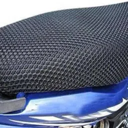 Free Size 3D Scooty/Scooter Seat Cover Breathable Mesh Net Cushion Black Single Scooty Bike Seat Cover Single Bike Seat Cover For Honda Activa, Activa 125, Activa 3G, Activa i, Access-image-83