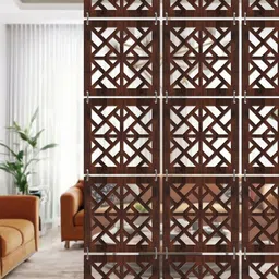 RANDOM Brown Geometric Window Blinds-picture-17