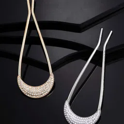 VOGUE HAIR ACCESSORIES Women Set of 2 U Pins-55