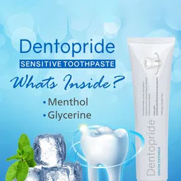 Dentopride Set Of 4 Sensitive Toothpaste- 100 g Each image 4