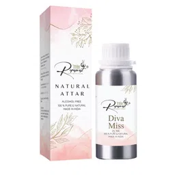 THE RUPAWAT Perfumery House Diva Miss 100% Natural & Pure Alcohol Free Attar - 25 ml-image-13