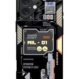 QRIOH Typography Printed iPhone 16 Back Case Mobile Accessories-13