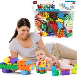 Pizzle Blocks for Kids 40 Pcs Creative Learning Educational Toy-R2-picture-20