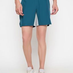 John Players Men Colourblocked Running Sports Shorts with Technology-picture-6