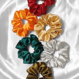 Dvabeautyshop Women Set of 6 Ponytail Holders-image-96