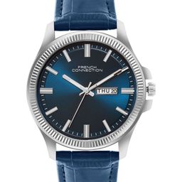 French Connection Sunray Men Textured Dial & Leather Straps Analogue Watch FCN0121UL-picture-14