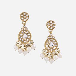 Fida Teardrop Shaped Drop Earrings image 5