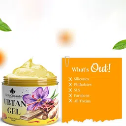 EcstaCBeauty Sweet Proof Ubtan Gel With Niacinamide- 100 g image 5