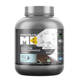 MuscleBlaze Biozyme Performance Whey,  4.4 lb  Blue Tokai Coffee -image-3