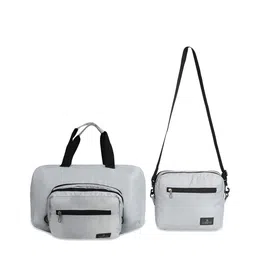 THE CLOWNFISH Set Of 2 Self-Design Duffle Bag-28