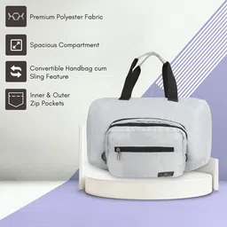THE CLOWNFISH Set Of 2 Self-Design Duffle Bag image 5
