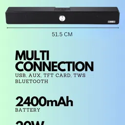 MZ M427SP Dynamic Thunder Sound Portable Speaker image 3