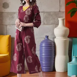 Zima Leto Women Printed Basic Jumpsuit-image-94