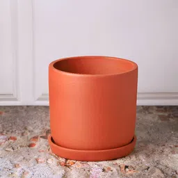 The handicraftian 4-Pcs Brown Large Autumn Planters-30