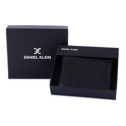 Daniel Klein Men Leather Slim Two Fold Wallet with Detachable Card Holder-picture-19