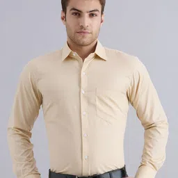 INVICTUS Men India Slim Fit Solid Spread Collar Formal Shirt-picture-25