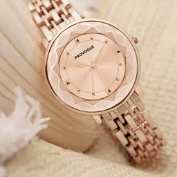 Provogue Women Dial & Bracelet Style Straps Analogue Watch HOBPR-108-RG-image-1