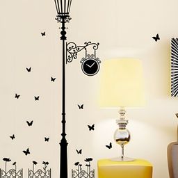INDIAN ROYALS Black Street Light Printed Self-Adhesive & Durable Wall Sticker-picture-27