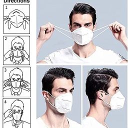 100% Certified CE, GMP, ISO Approved Anti-Pollution, Anti-Bacterial, Anti-Viral N95 Face Mask_3-13