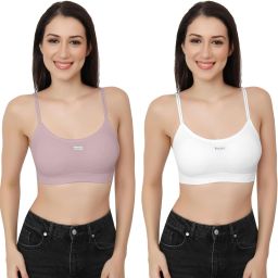 Pack of 2 Women Everyday Lightly Padded Bra-image-2