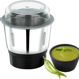 For Bajaj Mixer Grinder Chutney Jar Fit on 2 Lock & 4 Teeth Mixer Juicer Jar-image-38